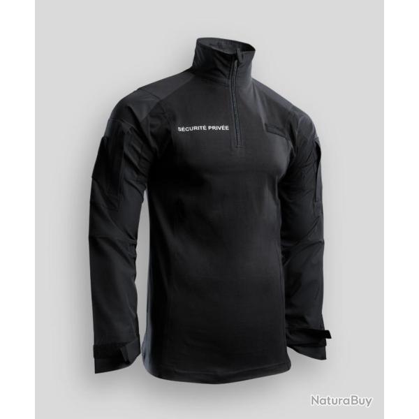 Chemise UBAS Manches Longues SECURIT� PRIV�E - Noir L