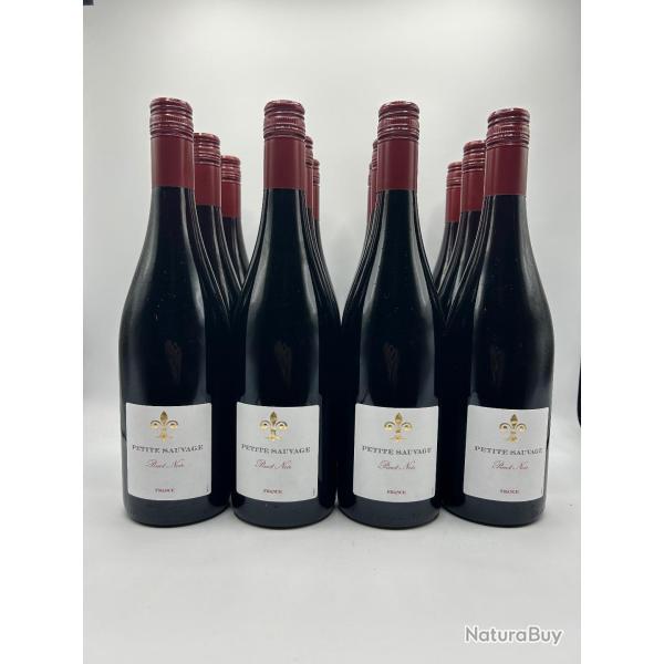 2023 Petite Sauvage Pinot Noir IGP Pays D'Oc - 1� - Sans Prix R�serve - 12 Bouteilles