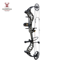 Arc &agrave; poulie Species XT Package - Bear Archery - 45-60# / Droitier / Black Handle/Black Limbs