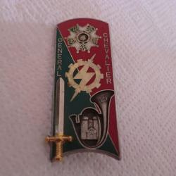 insigne ENTSOA  28&deg; promotion chevalier g&eacute;n&eacute;ral  / j balme saumur
