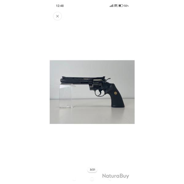 Colt Python 6 pouces 357 Magnum, ancienne g�n�ration