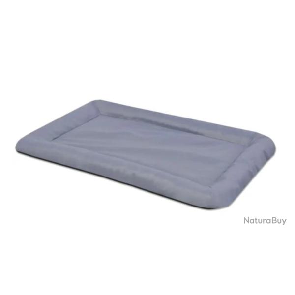 Matelas chien tissu Oxford gris 55x35 cm taille M hydrofuge antid�rapant