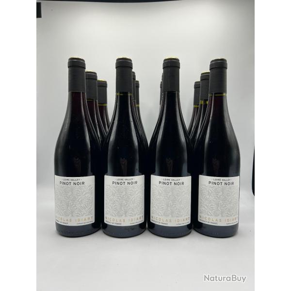 2022 Nicolas Idiart Pinot Noir Val de Loire Rouge - 1� - Sans Prix R�serve - 12 Bouteilles