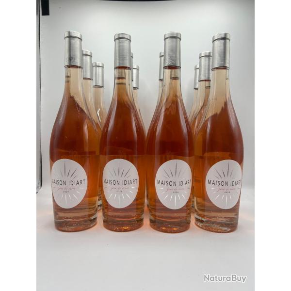 2025 Joie de Vivre Maison Idiart Rose de Prestige VDF- 1� - Sans Prix R�serve - 12 Bouteilles