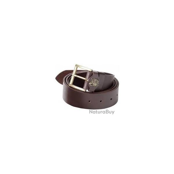 Ceinture en cuir motif sanglier FRITZMANN 30703-12