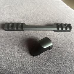 Rail pent&eacute;+noix de culasse winchester XPR