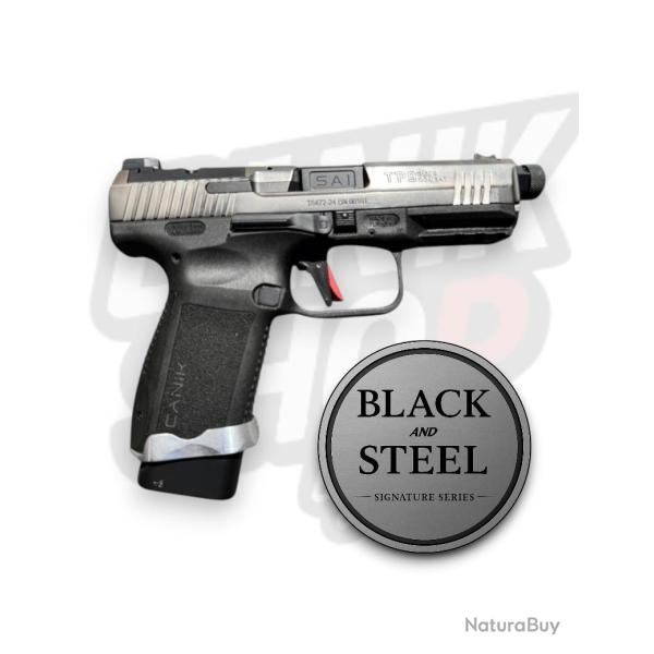 PISTOLET CANIK TP9 ELITE COMBAT BLACK AND STEEL