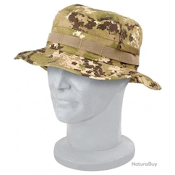 Chapeau JUNGLE CAP WITH COOLMAX DEFCON 5 - Couleur Multiland, Taille L