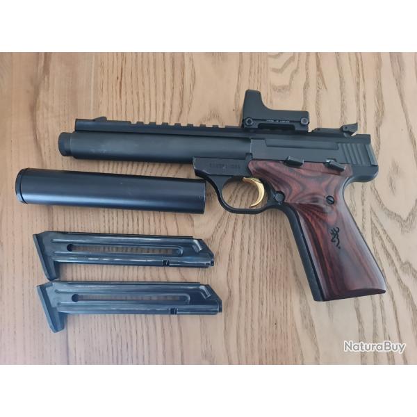 BROWNING "Buck Mark Fiel Target".22LR.15cm.