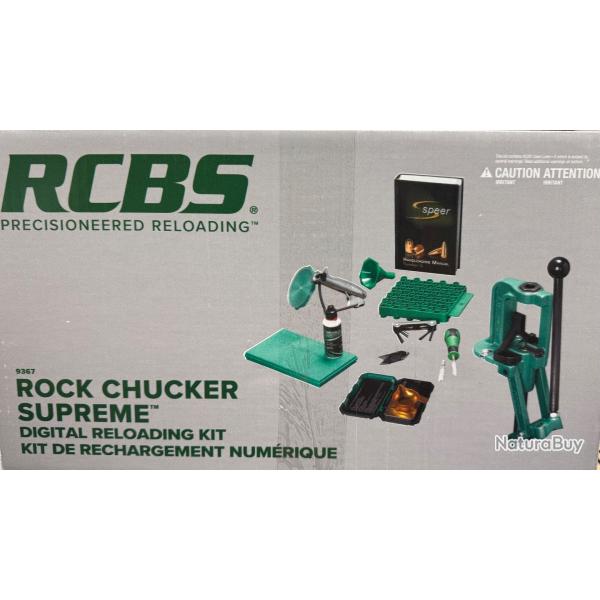 RCBS - Rock Chucker Supreme Digital Reloading Kit - 9367