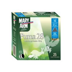 Cartouche Mary Arm PUMA 28 Cal. 16 - BG PB n&deg;5 x25