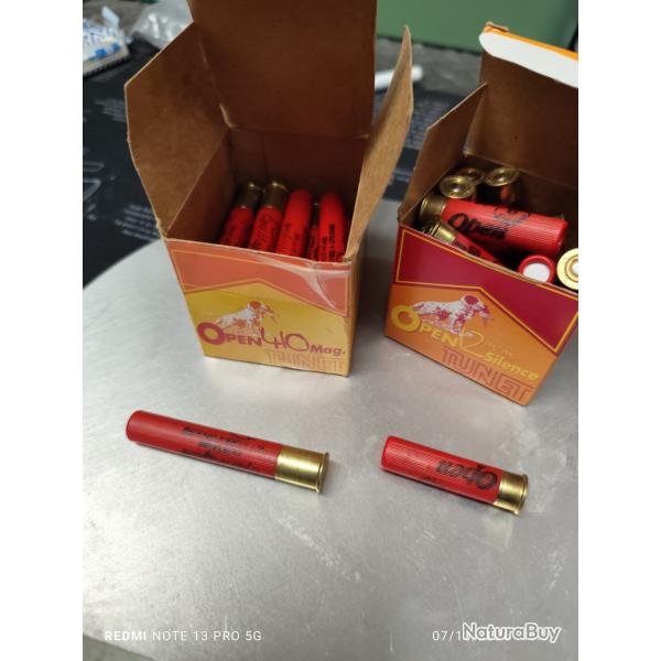 Petit lot de cartouche calibre 12 mm et 410 Magnum