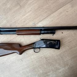 MAGNIFIQUE WINCHESTER 1897 TAKE DOWN CANON COURT CALIBRE 12