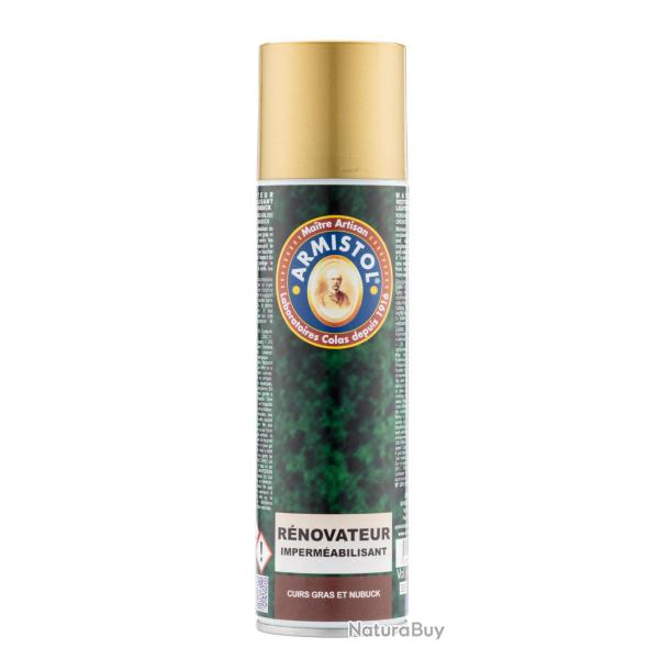 R�novateur imperm�abilisant cuirs gras & nubucks Armistol250 ml