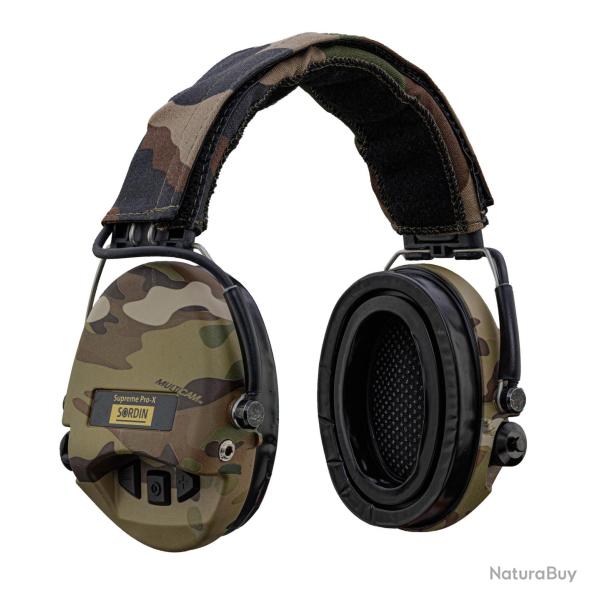 Casque Supreme Pro X Camo+ Casque Supreme Pro X Camo Coussinets Silicone