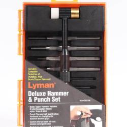 Kit Deluxe Marteau et chasses goupilles Lyman DELUXE HAMMER & PUNCH SET #7031298