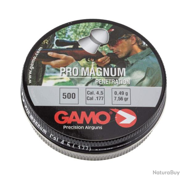 Plombs Pro Magnum t�te pointue cal. 4,5 mm