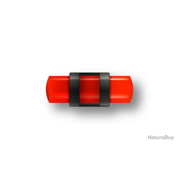 Guidon fluo rouge ajoure M2.6 D4 L12.5