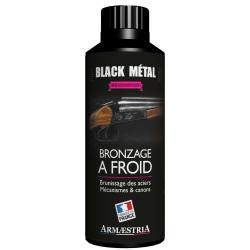 Bronzage &agrave; froid Black Metal 250ml