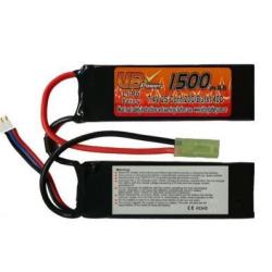 Batterie Li-Po 7.4V 1500mAh 2 Sticks (Gardemain)