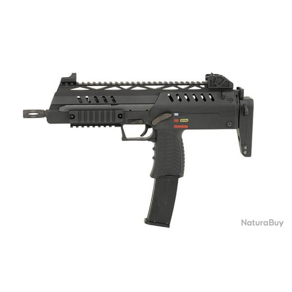 Pistolet 6mm Gaz SMG 8 Noir