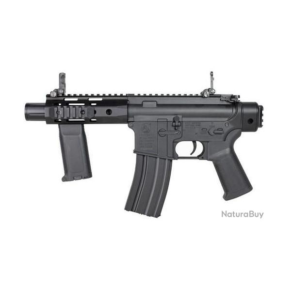 R�plique longue 6mm M4 URX4 M-LOK Pistol Challenger G3 AEG BK