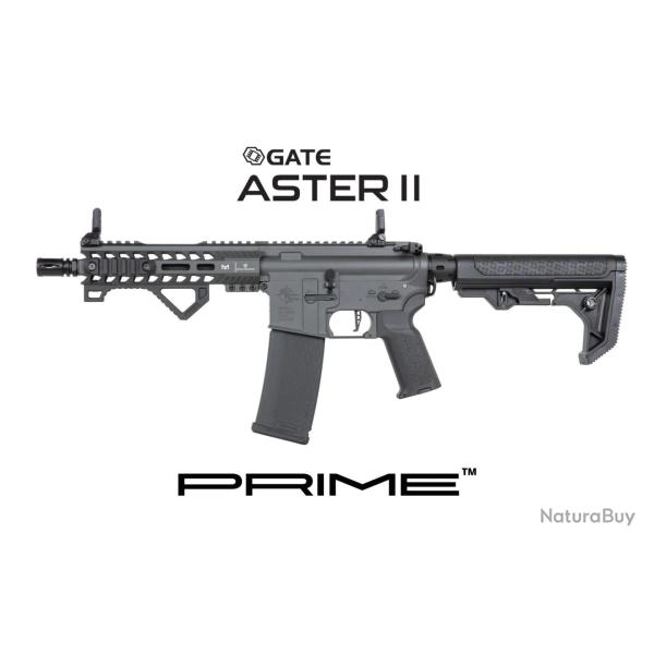 R�plique longue 6mm SA-P17 Prime RRA Light Ops Aster II Grise Brushless