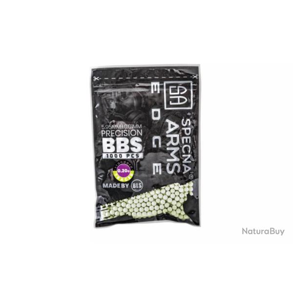 Billes 0.20g tracantes vertes Edge en sachet de 1000 pcs