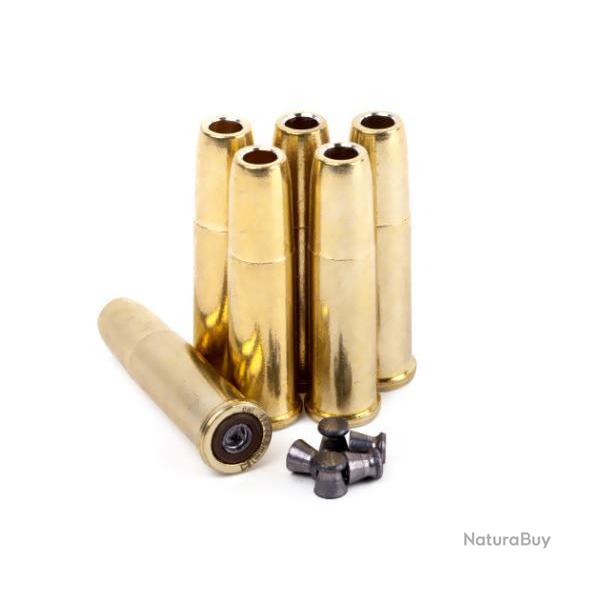 Douilles plombs C4.5 pour revolver X6