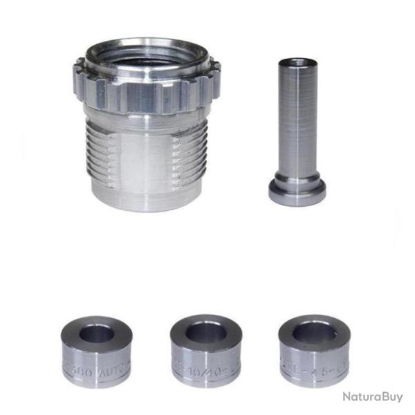 Kit Lee App recalibrage de douille 380ACP/10MM/40SW/41AE/45ACP/45GAP/45WINMA