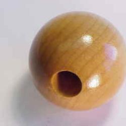 Boule de la poign&eacute;e bois