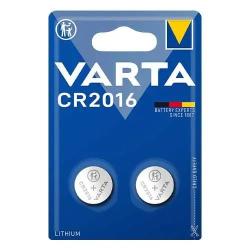 Piles lithium CR2016 blister x2