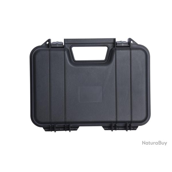 Mallette de transport plastique rigide ASG noire 7x19x31 cm