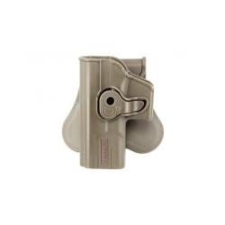 Holster rigide Amomax G2 pour Beretta M92 et M9 coloris FDE
