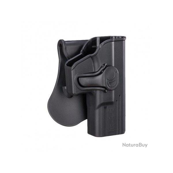 Holster rigide Amomax G2 pour CZ SP-01 Noir