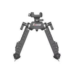 Bipied Rokstad FMA rail Picatinny 360&deg; r&eacute;glable 4,4-9,2 cm 20 kg