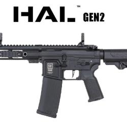 R&eacute;plique longue airsoft 6 mm Specna Arms SA-F04-RL Flex HAL G2 BLDC Light Ops noire