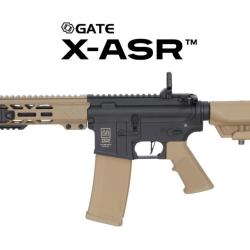 R&eacute;plique longue airsoft Specna Arms SA-F08 FLEX BLDC HAL G2 Tan et Noire 6mm