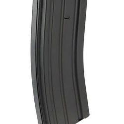 Chargeur mid-cap m&eacute;tal 120 billes Lancer Tactical pour M4 AEG, disponible en noir et tan Noir