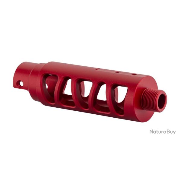 Canon externe CNC BO Manufacture type C pour AAP-01, disponible en noir, gris et rouge Rouge
