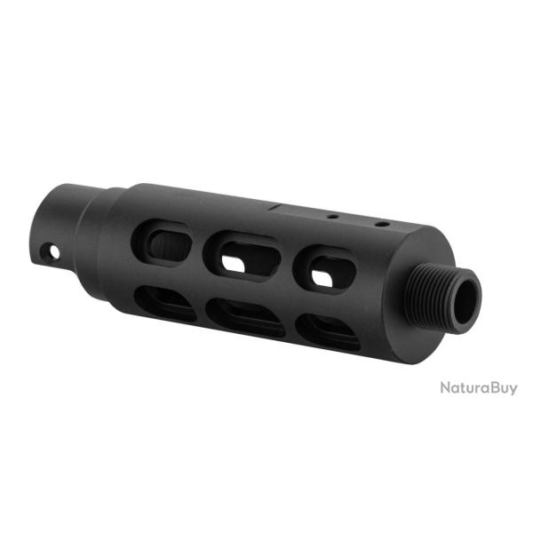 Canon externe CNC BO Manufacture type A pour AAP-01, disponible en noir, tan, rouge et dor� Noir