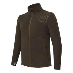 Polaire zipp&eacute;e Beretta HP Logo Total en coloris marron Marron