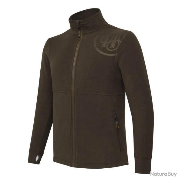Polaire zipp�e Beretta HP Logo Total en coloris marron Marron