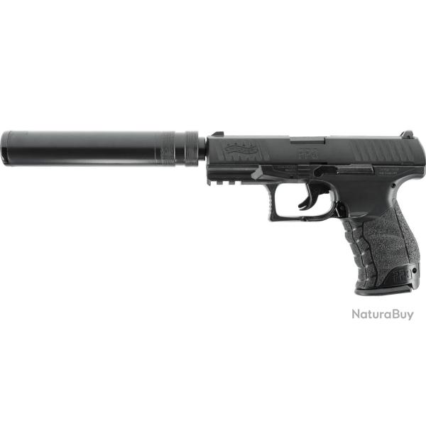 Pistolet airsoft � ressort Walther PPQ Navy Kit avec billes 6 mm