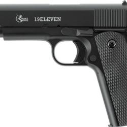 Pistolet airsoft Combat Zone 19Eleven &agrave; billes 6 mm spring moins de 0,5 joule
