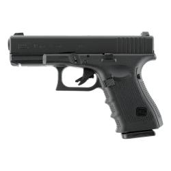Pistolet airsoft Glock 19 Gen4 &agrave; gaz 6 mm moins de 1 joule