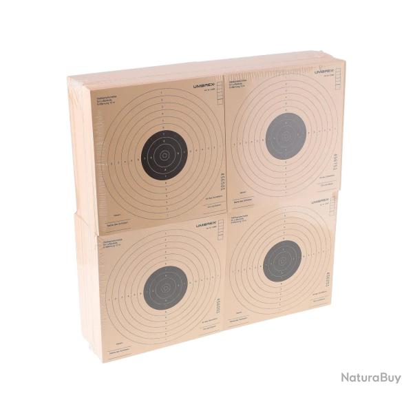 Cibles papier Umarex 17x17 cm lot de 1000