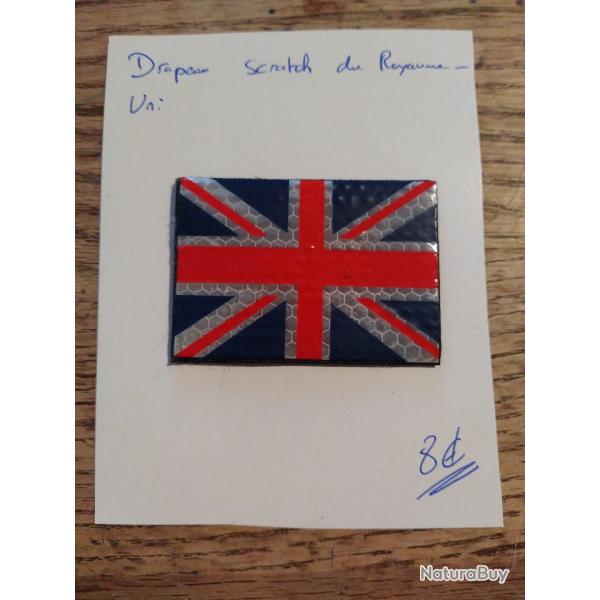 �cusson drapeau scratch du Royaume-Uni
