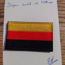 &Eacute;cusson drapeau scratch de l Allemagne