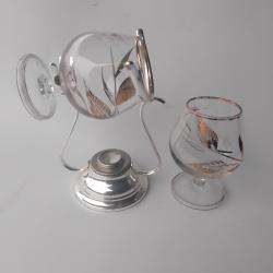 r&eacute;chaud &agrave; verre &agrave; cognac armagnac